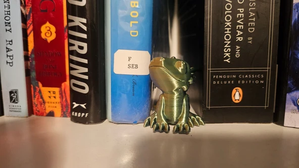 Byr Sevimli Ejderha - daha kolay baskı T1624412 3D - Resim 4