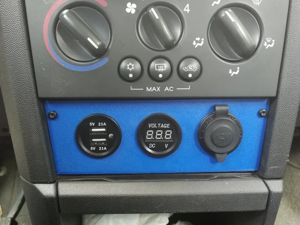 Opel Meriva a (2004) Çakmak Plakası T3723630