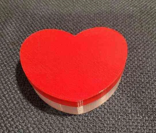 Byr Büyük kalp hediye mücevher kutusu T4697786 3D - Resim 2