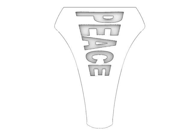 Byr Yüzük Sevgi ve Barış T5382559 3D - Resim 5