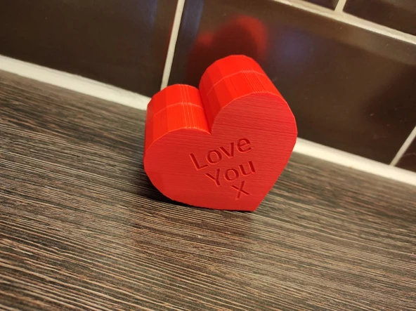 Byr Kalp Şeklinde Krem Yumurta Kutusu T4762296 3D - Resim 2