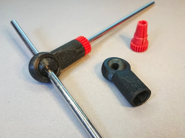 fischertechnik için yerinde baskı balıkgözü çubuk ucu T5955078