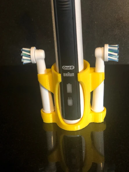 Oral-B - 2x Başlık Tutuculu Diş Fırçalığı T3906285 - 2