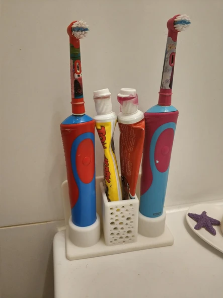 Oral-B çocuk diş fırçası ikili tutucu T3507879