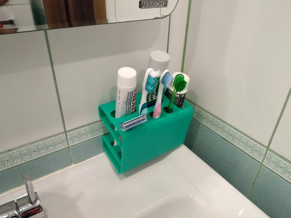 Byr Diş fırçaları ve diş macunları tutucu T5202068 3D - 2