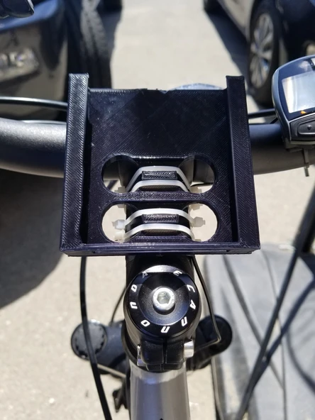 Byr Samsung Galaxy S8 Spigen Neo Hibrit kılıflı bisiklet gidon telefon tutucusu T2505272 3D - Resim 5