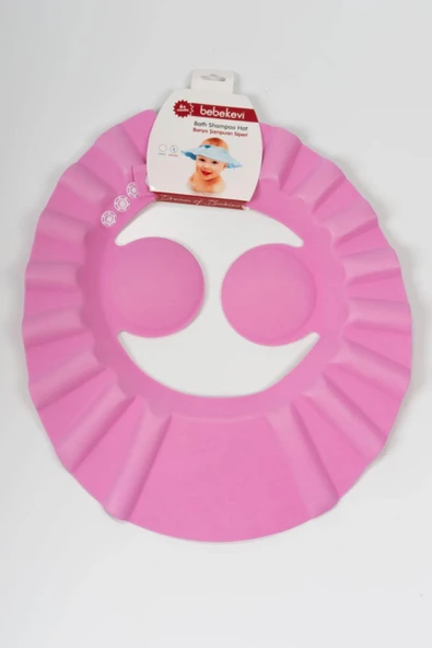 6'lı Bebek Yıkama Şapkası Pembe