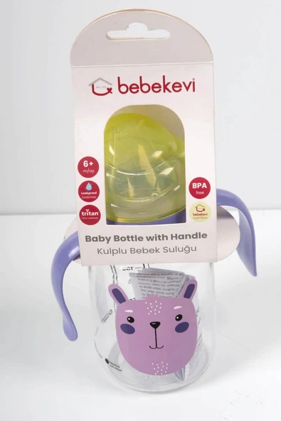 Kulplu Bebek Suluğu Mor