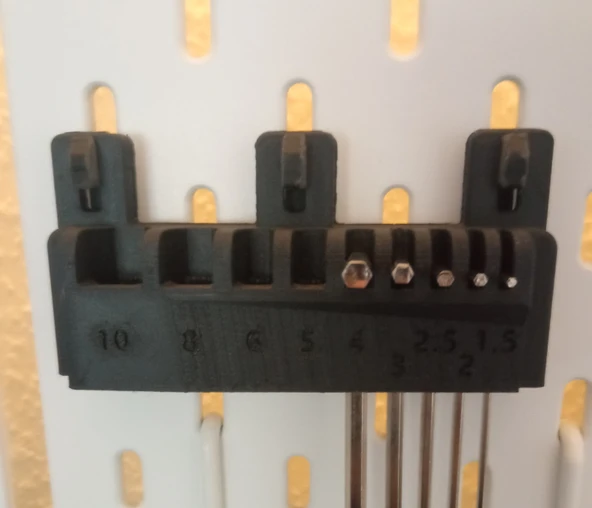 Byr Altıgen anahtar tutucu Skadis T3193656 3D - Resim 5