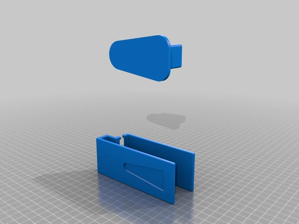 Byr saç düzleştirici tutucu T4872304 3D