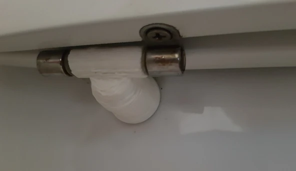 Byr Roca klozet tutucusu (klozet kapağı desteği) T4542030 3D - 6