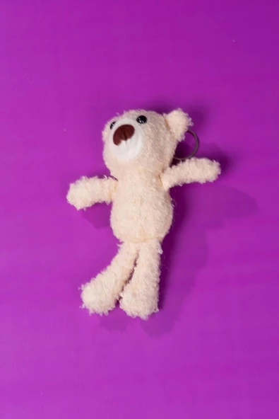Mini Peluş Ayıcıklı Anahtarlık