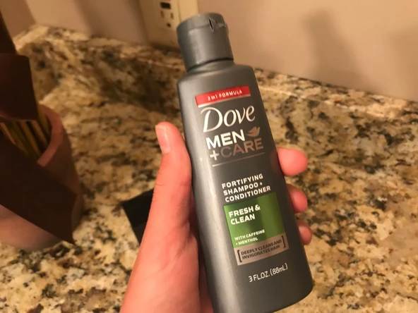 Byr Dove Men için Şampuan/Vücut Yıkama Tutucu + Bakım 3 OZ Kaplar T2998557 3D - 2