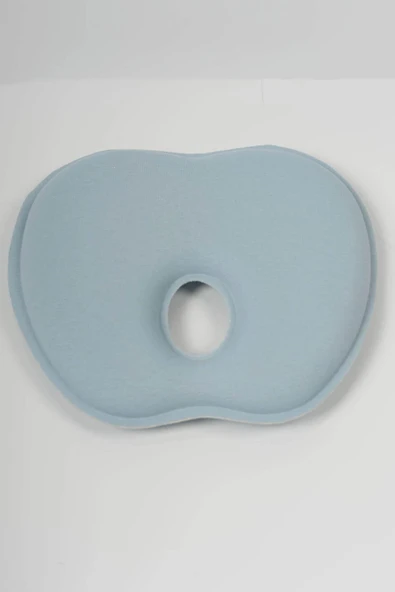 Ergonomik Düz Kafa Yastığı Mavi - 2
