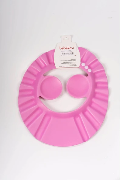 6'lı Bebek Yıkama Şapkası Pembe - 2