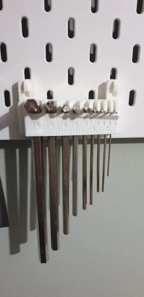 Byr Altıgen anahtar tutucu Skadis T3193656 3D - Resim 6