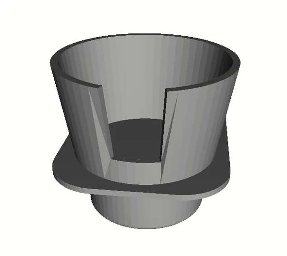 Byr Opel Vivaro B daha büyük kupa tutucusu T4901437 3D - 2