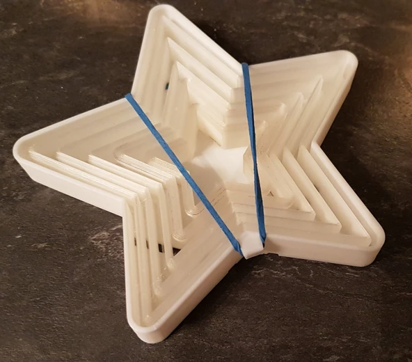 Byr Yıldız Çerez kesici tutucu T4159661 3D - Resim 2