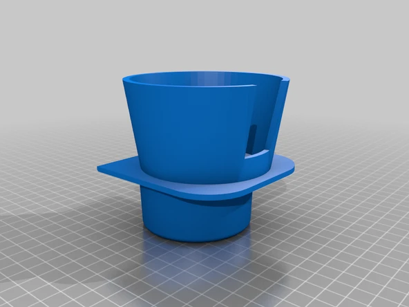 Byr Opel Vivaro B daha büyük kupa tutucusu T4901437 3D