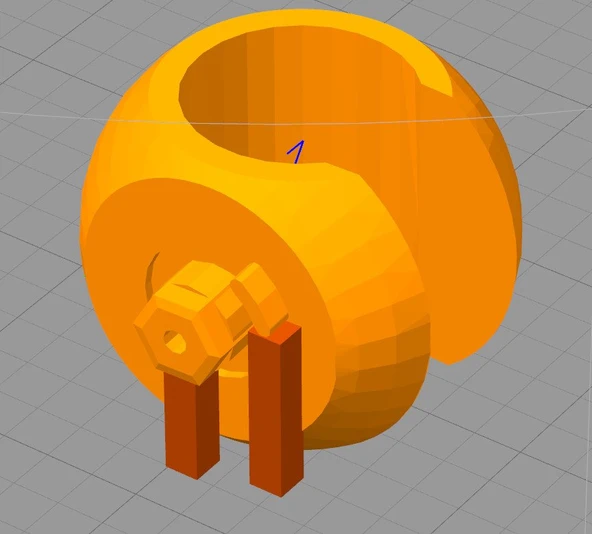 Byr Duş tutucusunun değiştirilmesi T1416368 3D ürün görseli