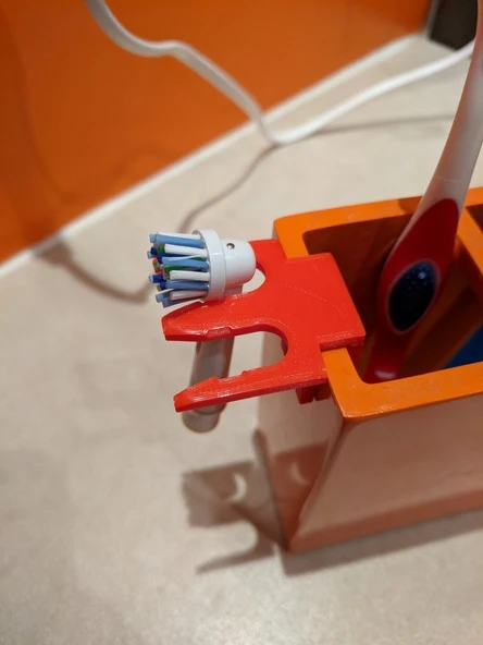 Byr Oral-B elektrikli diş fırçası başlığı tutucusu T2845550 3D - Resim 6