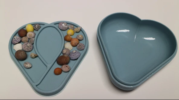 Byr Karışık malzeme deneyleri için Sevgililer Günü kalp kutusu T2843936 3D - Resim 3