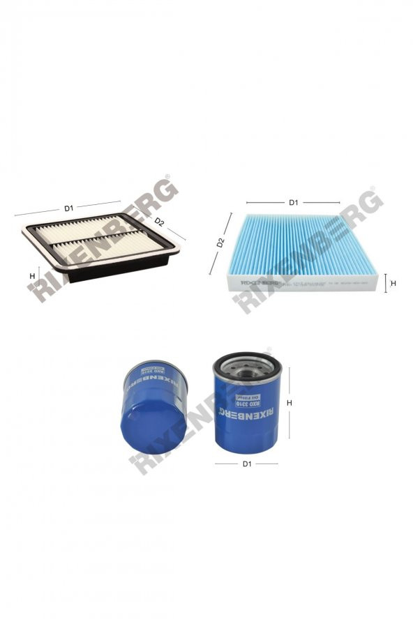 Subaru Legacy IV 2.5i 173 Hp 12 > Rixenberg Filtre Bakım Seti ürün görseli