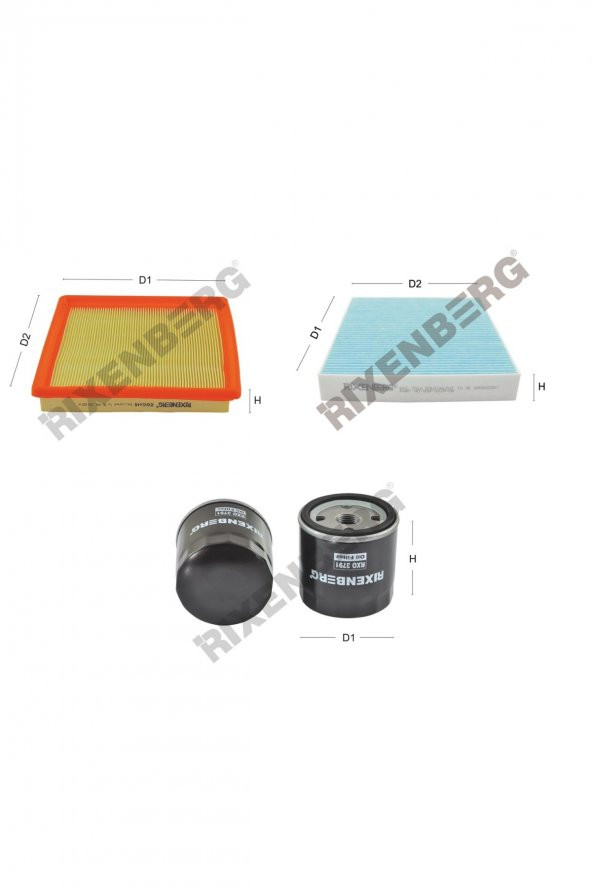 Skoda Fabia 1.6 Mpi 110 Hp 14 > Rixenberg Filtre Bakım Seti ürün görseli