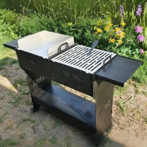 Ayaklı Barbekü Büyük Portatif Mangal ve Izgaraları ürün görseli