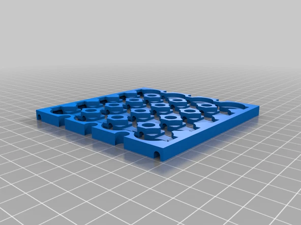 Byr 18650 tutucu 4 sıra 5 hücreli remix PowerPlayground T2478869 3D - Resim 2