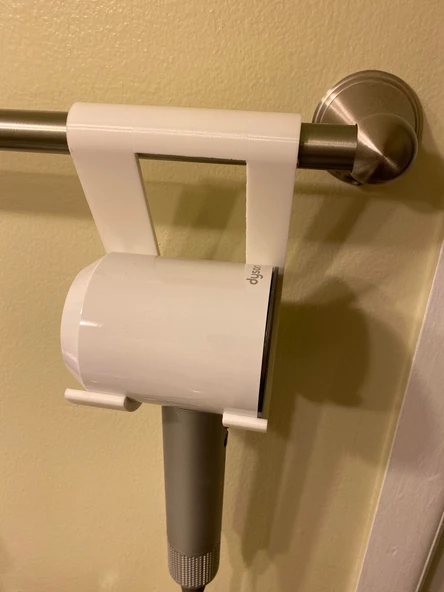 Byr Dyson Supersonic Saç Kurutma Makinesi Askısı - Havlu Çubukları İçin T3891313 3D ürün görseli