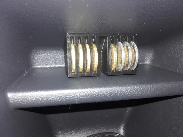 Byr volkswagen UP bozuk para tutucu T1611481 3D - Resim 6