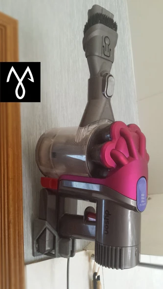 Byr DYSON DC serisi (DC43) Duvara Montaj Tutucu T1213734 3D - 2