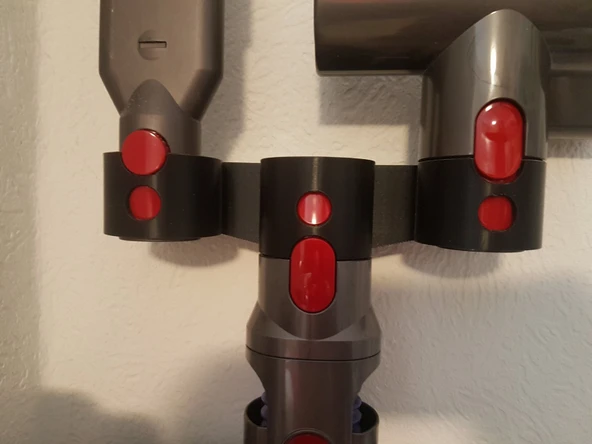 Byr Üçlü Dyson Aksesuar Tutucu askı T3313566 3D - 1