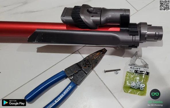 Byr Dyson Ataşman Kılıfı T2175557 3D - Resim 2