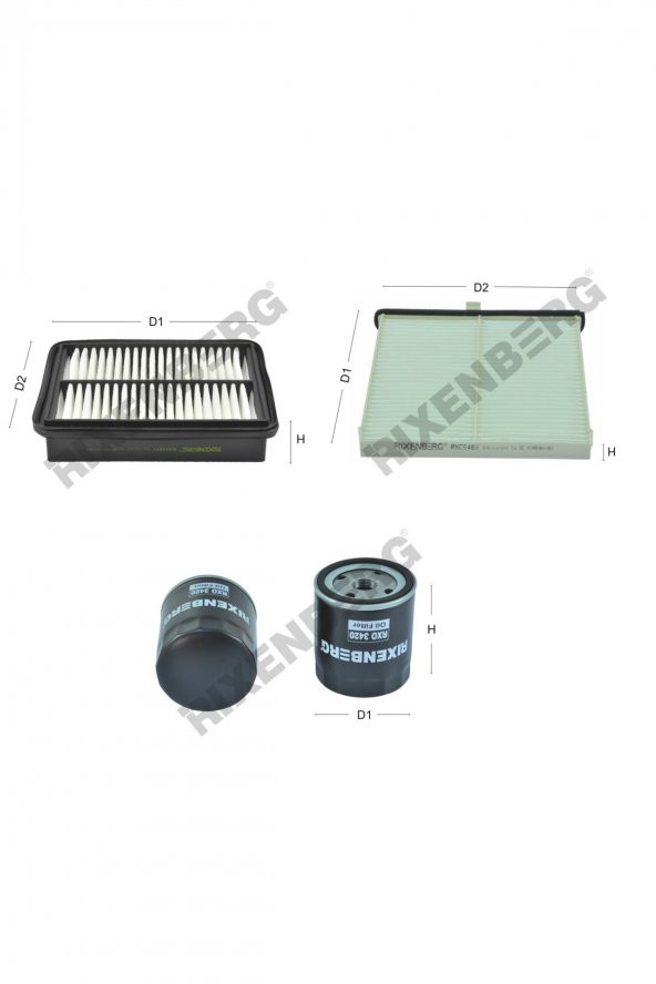 Mazda 3 (Bm) 1.5 Skyactiv-D 105 Hp 15 > Rixenberg Filtre Bakım Seti ürün görseli