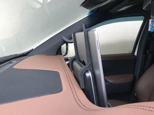 Byr Mercedes Audio 20 için iPad Pro12.9 Tutucu T4629013 3D - Resim 3