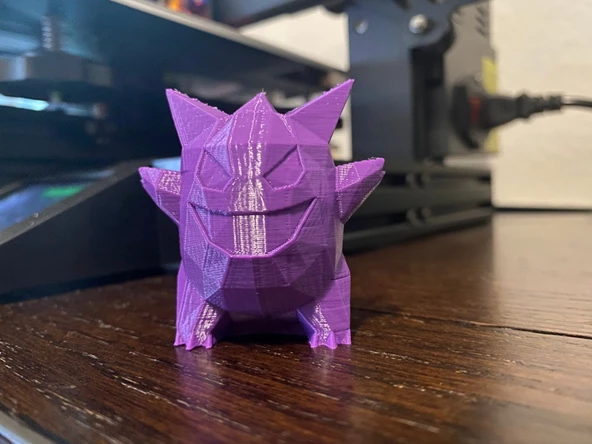 Byr Gengar LowPoly figür T3020143 3D - Resim 4