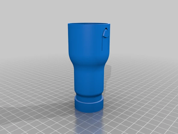 Byr Dyson elektrikli süpürge ile Bosch daire testere arasındaki adaptör T4081724 3D ürün görseli