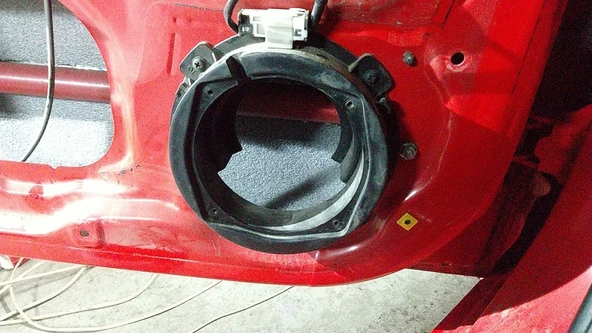 Byr MKI 6.5 inç araba hoparlörü adaptör halkaları Hyundai Getz için T5392916 3D - 2