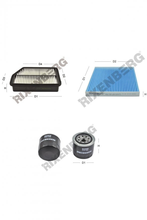 Hyundai İx35 2.0 Gdi 166 Hp 13 > Rixenberg Filtre Bakım Seti ürün görseli