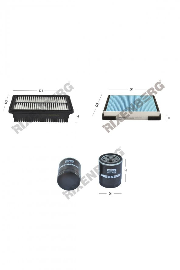 Hyundai İ20 II 1.2 (Gb) 75-84 Hp 14 > Rixenberg Filtre Bakım Seti ürün görseli