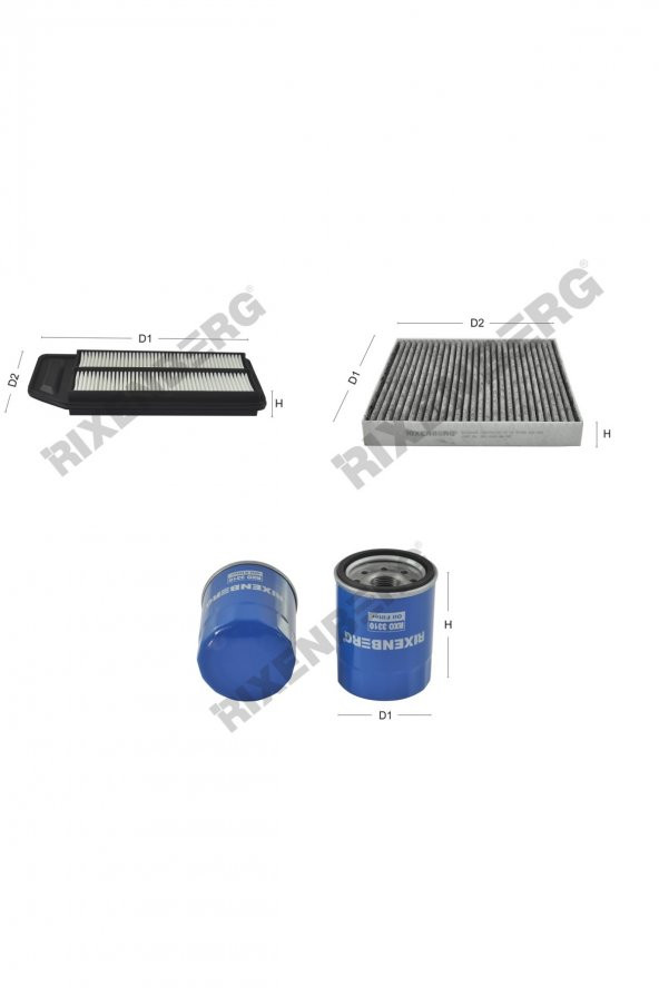 Honda Accord VIII 2.4 (Cl9.Cm2) 190 Hp 04 > Rixenberg Filtre Bakım Seti ürün görseli