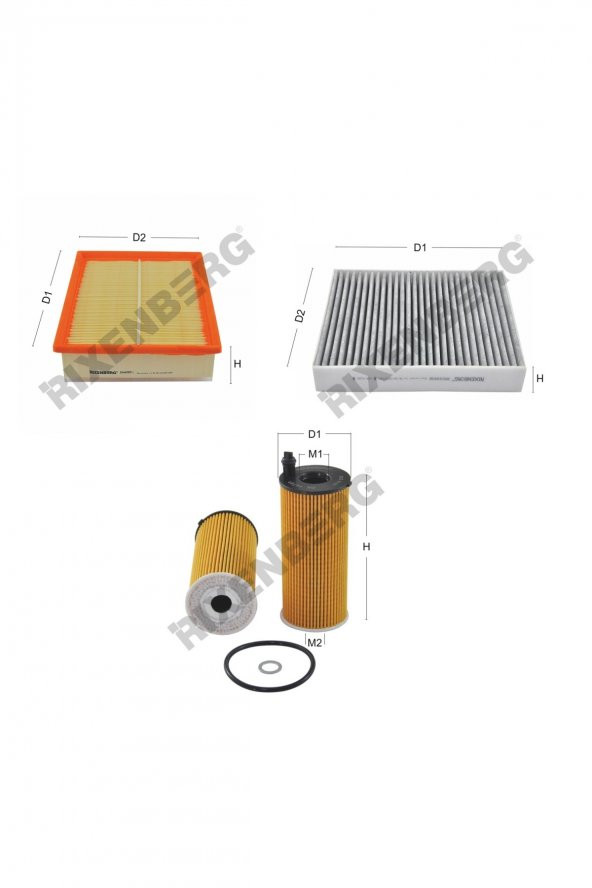 Chrysler 300 C 3.0 Crd 218 Hp 05-10 Rixenberg Filtre Bakım Seti ürün görseli