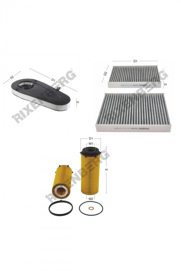 Bmw 740 d (F01) 306 Hp 09 > Rixenberg Filtre Bakım Seti ürün görseli