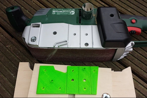 Byr Bosch PBS 75 Serisi Bant Zımpara Makinesi için Montaj Plakası T2862247 3D