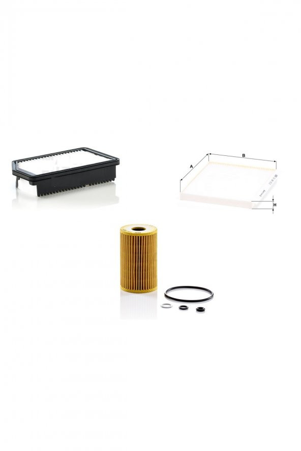 Audi A3 1.4 Tfsi (8V) 122-125-140-150 Hp 12 >  Rixenberg Filtre Bakım Seti ürün görseli