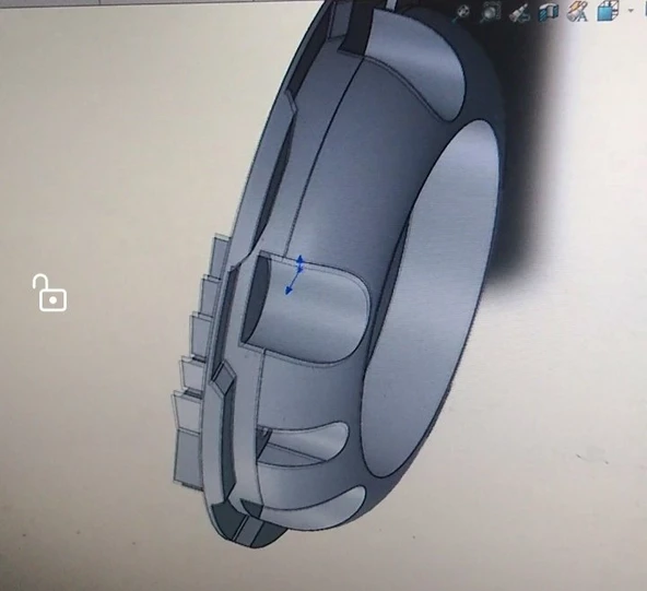 Byr Toyota Landcruiser için jant kapağı 24" T4615363 3D - Resim 2