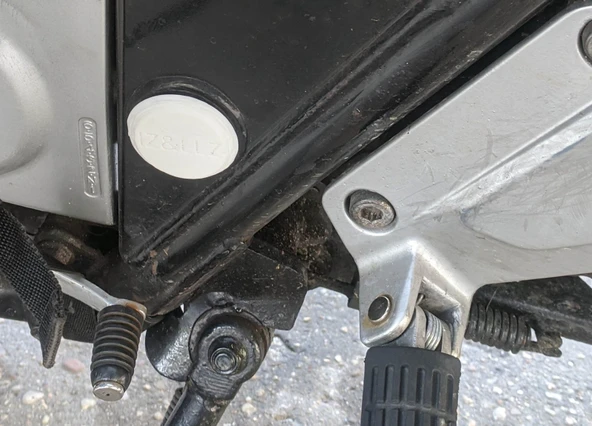 Byr honda cb 500 motosiklet salınım kolu kapağı (fiş) T4565352 3D - Resim 2