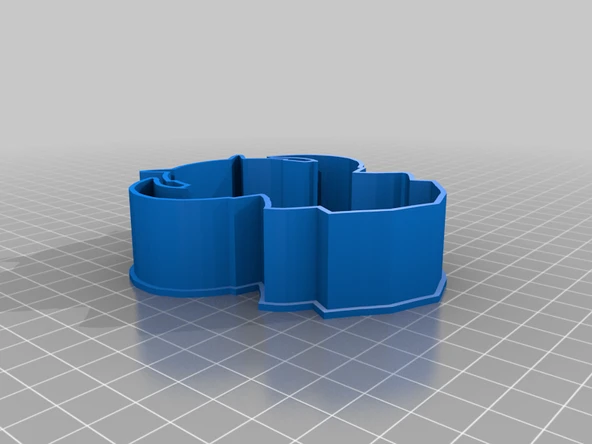 Byr VIXX Logolu Kurabiye Kesici (kpop) T1377342 3D ürün görseli